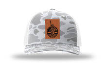 Load image into Gallery viewer, Liberty Leather Patch Richardson 112 Duck Camo Hat
