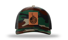 Load image into Gallery viewer, Liberty Leather Patch Richardson 112 Duck Camo Hat

