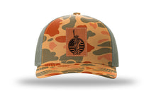 Load image into Gallery viewer, Liberty Leather Patch Richardson 112 Duck Camo Hat
