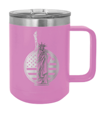 Load image into Gallery viewer, Liberty Laser Engraved Mug (Etched)
