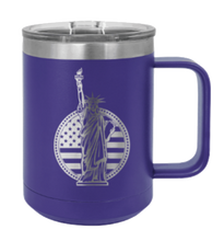 Load image into Gallery viewer, Liberty Laser Engraved Mug (Etched)
