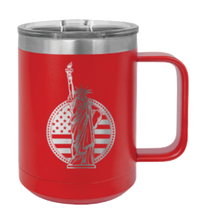 Load image into Gallery viewer, Liberty Laser Engraved Mug (Etched)
