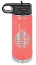 Load image into Gallery viewer, Liberty Laser Engraved Water Bottle (Etched)
