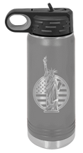 Load image into Gallery viewer, Liberty Laser Engraved Water Bottle (Etched)
