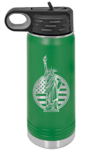 Load image into Gallery viewer, Liberty Laser Engraved Water Bottle (Etched)
