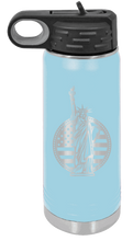 Load image into Gallery viewer, Liberty Laser Engraved Water Bottle (Etched)
