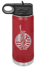 Load image into Gallery viewer, Liberty Laser Engraved Water Bottle (Etched)
