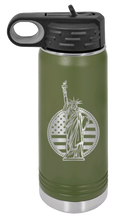 Load image into Gallery viewer, Liberty Laser Engraved Water Bottle (Etched)
