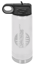 Load image into Gallery viewer, Liberty Laser Engraved Water Bottle (Etched)
