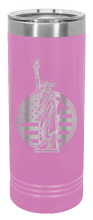 Load image into Gallery viewer, Liberty Laser Engraved Skinny Tumbler (Etched)
