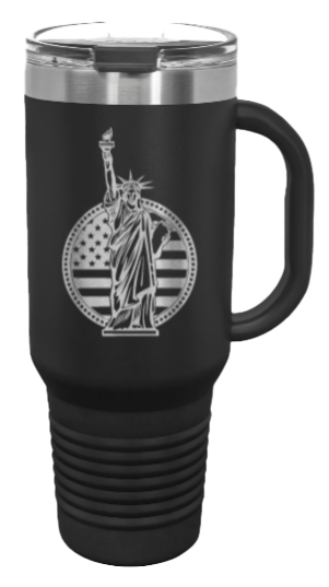 Liberty 40oz Handle Mug Laser Engraved