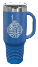 Load image into Gallery viewer, Liberty 40oz Handle Mug Laser Engraved
