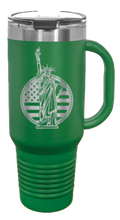 Load image into Gallery viewer, Liberty 40oz Handle Mug Laser Engraved
