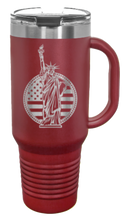 Load image into Gallery viewer, Liberty 40oz Handle Mug Laser Engraved
