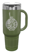 Load image into Gallery viewer, Liberty 40oz Handle Mug Laser Engraved
