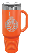 Load image into Gallery viewer, Liberty 40oz Handle Mug Laser Engraved
