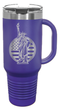 Load image into Gallery viewer, Liberty 40oz Handle Mug Laser Engraved
