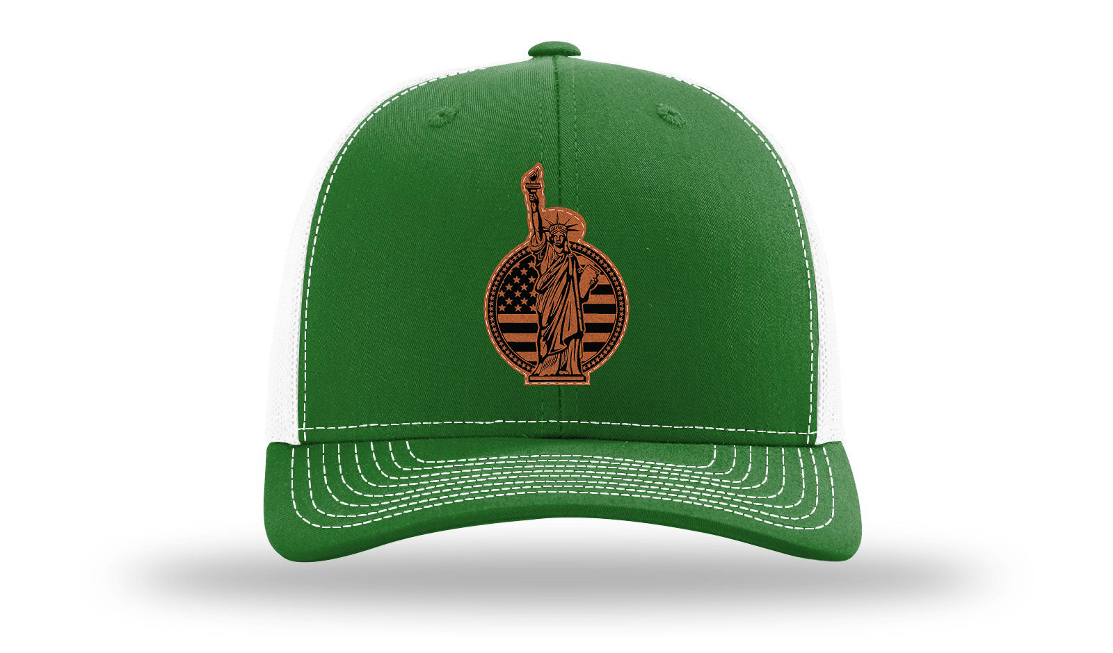 Liberty Leather Patch Richardson 112 Hat-Kelly / White