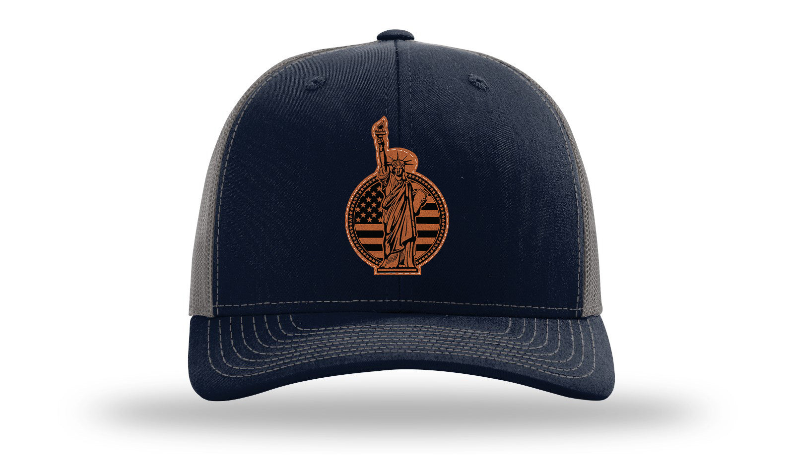Liberty Leather Patch Richardson 112 Hat-Navy /  Khaki
