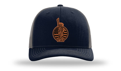Liberty Leather Patch Richardson 112 Hat-Navy /  Khaki