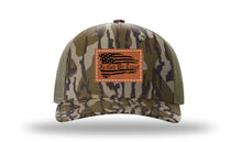 Load image into Gallery viewer, In God We Trust Leather Patch Richardson 112 Duck Camo Hat
