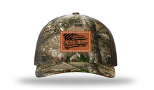 Load image into Gallery viewer, In God We Trust Leather Patch Richardson 112 Duck Camo Hat

