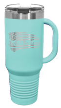 Load image into Gallery viewer, In God We Trust 40oz Handle Mug Laser Engraved
