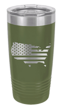Load image into Gallery viewer, USA Flag Cutout - 20oz Tumbler
