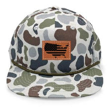 Load image into Gallery viewer, USA Cutout Leather Patch LOST Hat Co.
