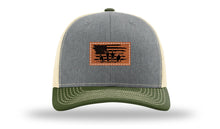 Load image into Gallery viewer, Vet Flag Leather Patch Richardson 112 Hat
