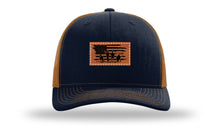 Load image into Gallery viewer, Vet Flag Leather Patch Richardson 112 Hat
