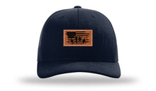 Load image into Gallery viewer, Vet Flag Leather Patch Richardson 112 Hat

