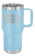 Load image into Gallery viewer, God Family Country Laser Engraved Mug (Etched)
