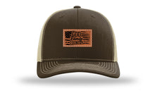Load image into Gallery viewer, God Family Country Leather Patch Richardson 112 Hat
