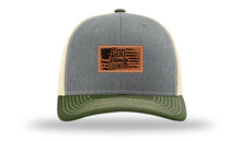Load image into Gallery viewer, God Family Country Leather Patch Richardson 112 Hat
