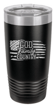 Load image into Gallery viewer, God Family Country - 20oz Tumbler
