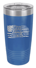 Load image into Gallery viewer, God Family Country - 20oz Tumbler
