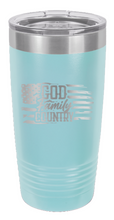 Load image into Gallery viewer, God Family Country - 20oz Tumbler
