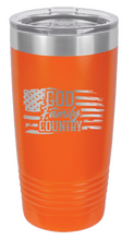 Load image into Gallery viewer, God Family Country - 20oz Tumbler
