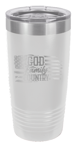 God Family Country - 20oz Tumbler