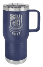 Load image into Gallery viewer, Don&#39;t Tread On Me Snake Laser Engraved Mug (Etched)
