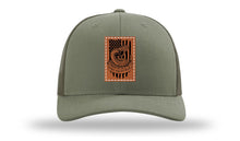 Load image into Gallery viewer, Don&#39;t Tread On Me Snake Leather Patch Richardson 112 Hat
