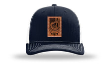 Load image into Gallery viewer, Don&#39;t Tread On Me Snake Leather Patch Richardson 112 Hat
