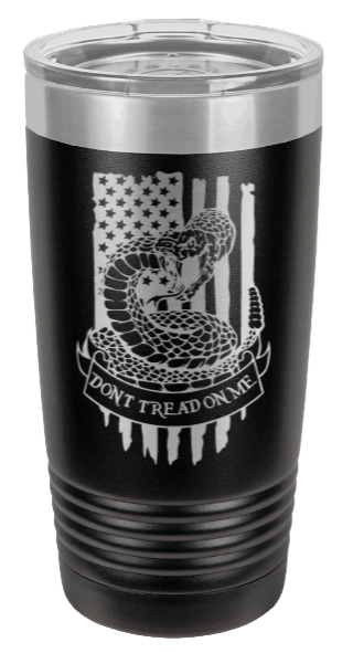Don't Tread On Me Snake - 20oz Tumbler