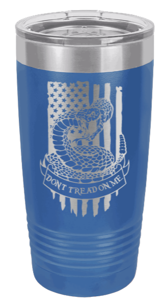 Don't Tread On Me Snake - 20oz Tumbler