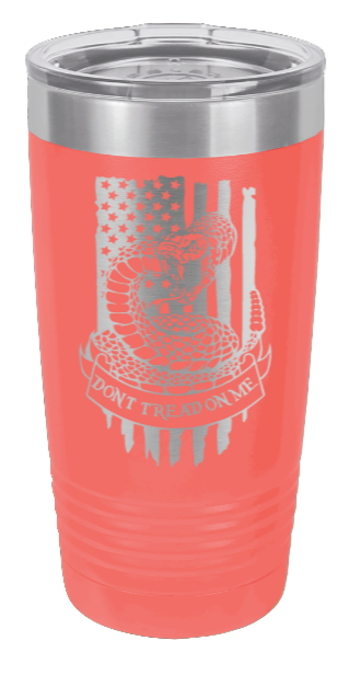 Don't Tread On Me Snake - 20oz Tumbler