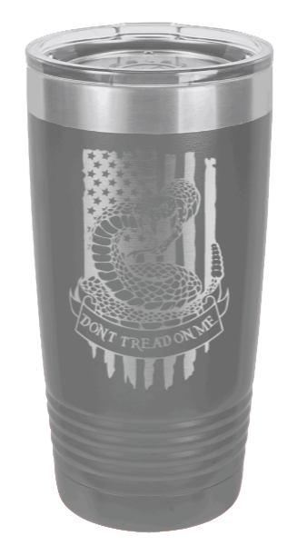 Don't Tread On Me Snake - 20oz Tumbler