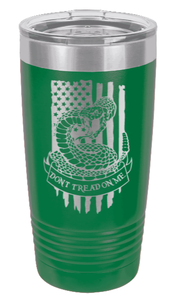 Don't Tread On Me Snake - 20oz Tumbler