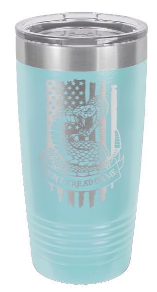 Don't Tread On Me Snake - 20oz Tumbler
