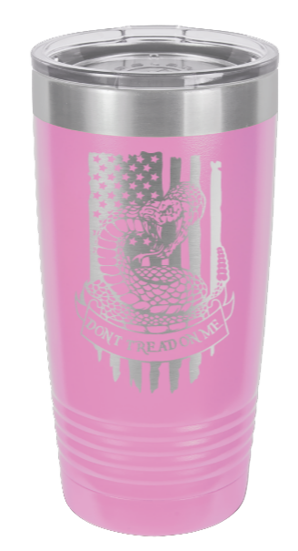 Don't Tread On Me Snake - 20oz Tumbler